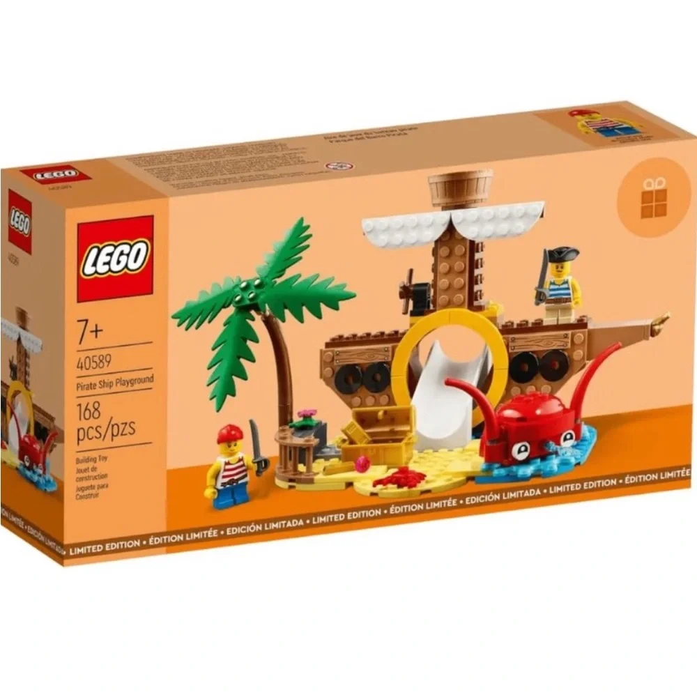 LEGO 40589 Halloween Pirate Ship Playground - New.